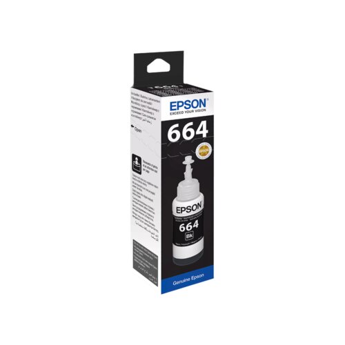  664 C13T66424A black, črnilo 70 ml Slike