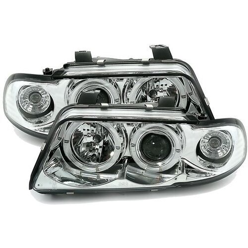 Oem Kristalni farovi Angel Eyes Audi A4 (95-98), Hrom Cene