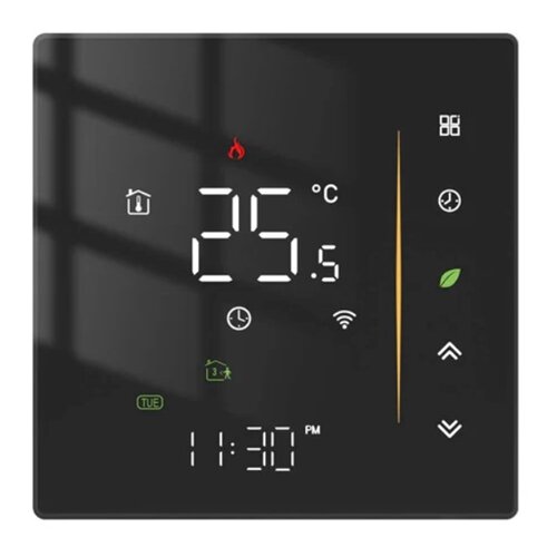 smart+ ZIGBEE MOES PAMETNI TERMOSTAT ZA ELEKTROKOTAO CRNI ZHT-006-GB-BK-MS Cene