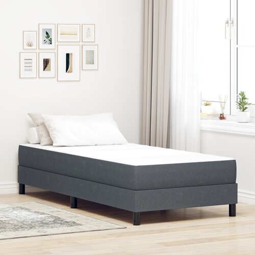 vidaXL Pocket Spring Postelja z Matracami Temno Siva 90x200x20 cm Cene