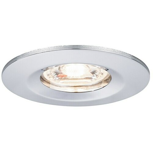 PAULMANN LED ugradbena svjetiljka, okrugla Nova Mini (4 W, Krom, Topla bijela, Pomična glava svjetiljke) Slike