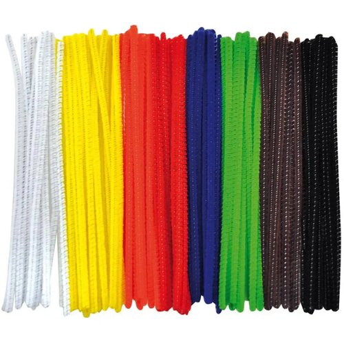 Playbox Set šarenih šenil niti, 100 komada, 0,3x15 cm Cene