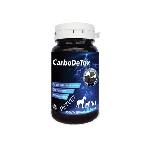 Dr. Sekiz Petvet CarboDeTox 750mg 80 tableta Cene