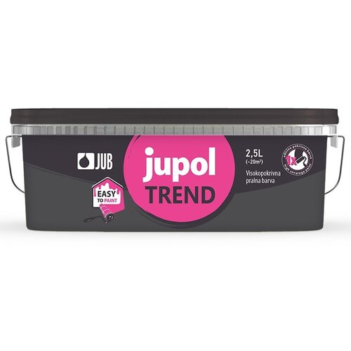Jub Unutarnja disperzijska boja , Trend, carbon (Antracit, 2,5 l) Slike