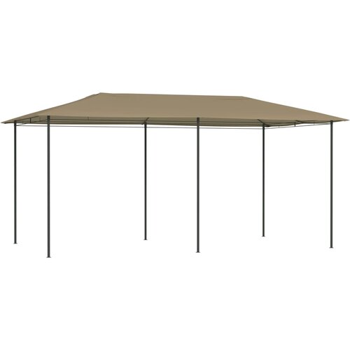 Paviljon 3x6x2,6 m taupe 160 g/m² Cene