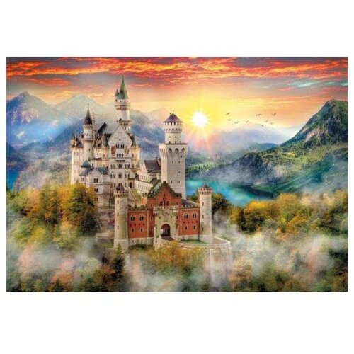 Clementoni Neuschwanstein Konturna zagonetka 2000 kom Grad Slike