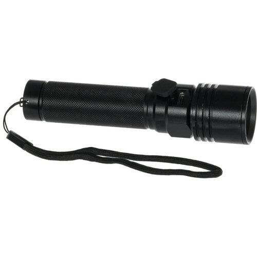 Retlux led punjiva aluminijumska baterijska lampa LED/3W/2000 mah IPX4 crna Slike