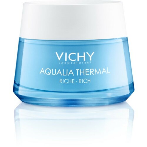 Vichy aqualia thermal rich bogata krema za hidrataciju kože sa hijaluronskom kiselinom, suva do vrlo suva koža, 50 ml Slike