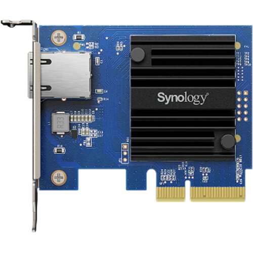 Synology E10G30-T1 single-port 10GbE 10GBASE-T add-in card for systems, pcie 3.0 x4, low profile and full height, 5 years warranty E10G30-T1 Slike