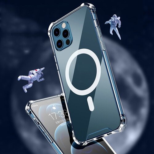  Maska za iPhone 16 Pro Max Transparent Ice Cube Mag Case Cene