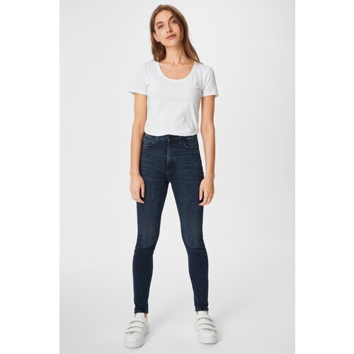 CA ženske farmerke, skinny fit, teget Slike