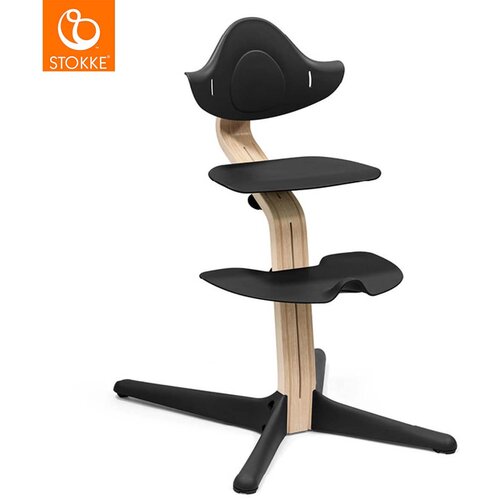 Stokke stol za hranjenje Nomi Beech black Cene
