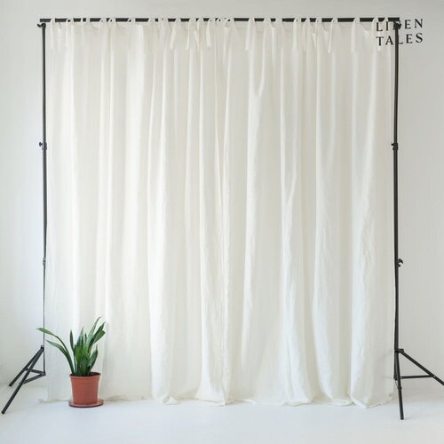 Linen Tales Bijela zavjesa 140x170 cm Night Time - Cijene