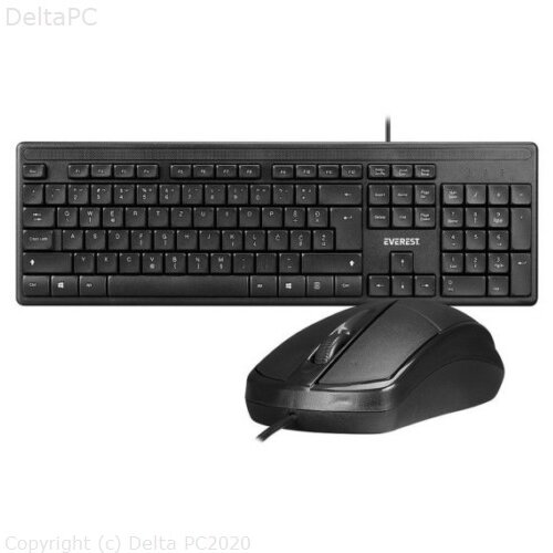 Everest KM-515 Tastatura + Mis Combo crna sa BiH tipkama Slike