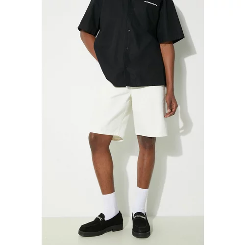 Carhartt WIP Pamučne kratke hlače Single Knee Short boja: bež, I027942.D602