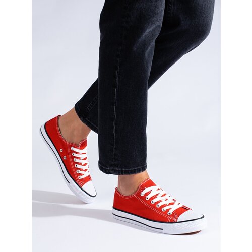 SHELOVET red classic sneakers Slike