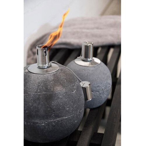 Esschert Design Betonska oljna svetilka (vi&amp;scaron;ina 16 cm) &amp;ndash; Slike