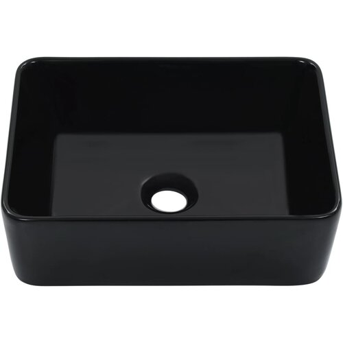 Maison Chic Umivalnik - Kopalna umivalnik - Lavabo 40x30x13 cm keramičen črn, (21684793) Cene