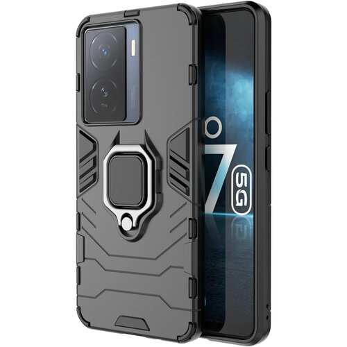 INORCO Za vivo iQOO Z7 5G Kickstand Armor Case TPU+PC za&amp;scaron;čitni ovitek za telefon, odporen na udarce, (22034413) Slike