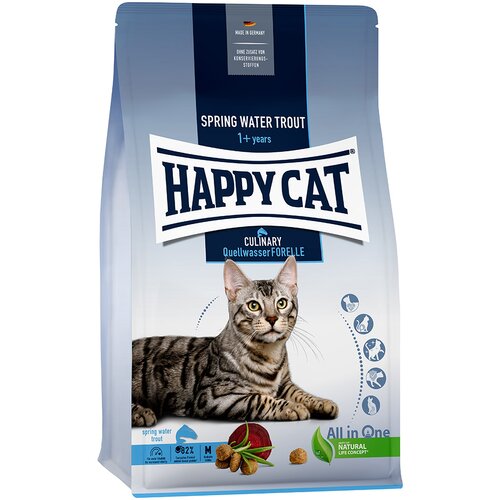 Happy Cat Culinary Adult postrv iz izvirske vode - Varčno pakiranje: 2 x 1,3 kg Cijene