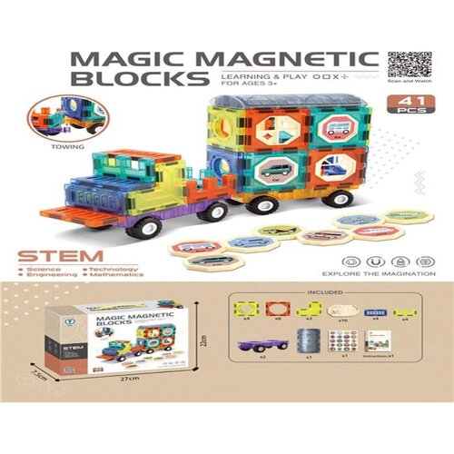 Magnetni blokovi 41 kom Slike