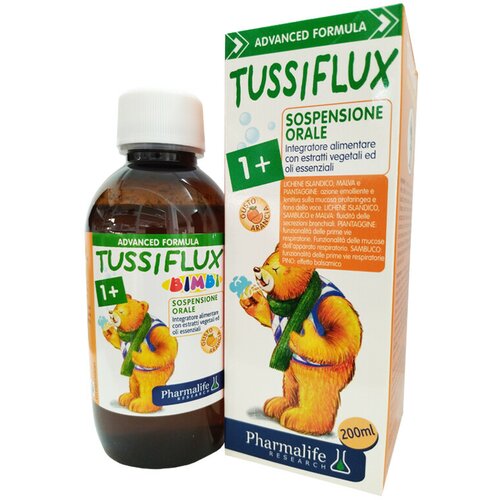 Pharmalife tussiflux sirup, 200 ml Slike