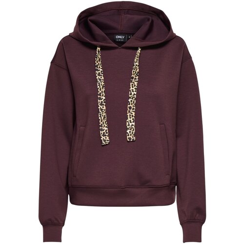 Only Puloverji Onlalina Life Leo Detail Hood Box Swt 15364546 Rdeča Slike