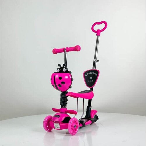  Trotinet 5u1 sa sedi&scaron;tem Bubamara NR-9520 - Pink Cene
