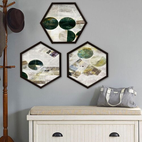 Wallity Uokvirena slika 6GEN1094013692, 35x35 cm, 3 dijela Cijene