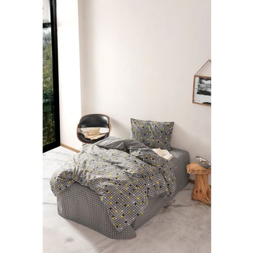  Dama - Žuti Ranforce Set Pokrivača za Jednu Osobu Cene