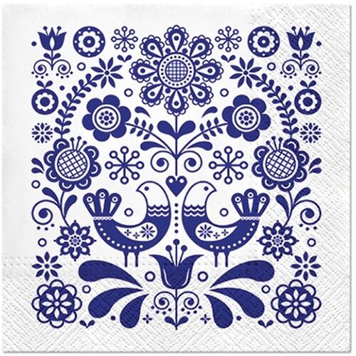  Serviete za decoupage Folk Stamp - 1 kos Cene