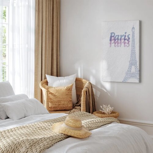 Slika - Paris in Watercolours (1 Part) Vertical 40x60 Standard Slike