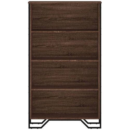 Regal za knjige boja hrasta 80x31x137,5 cm konstruirano drvo Slike