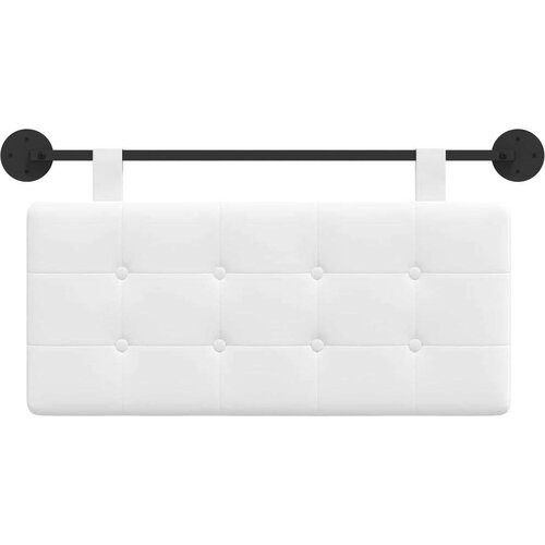  Držeće uzglavlje Zidne tkanina - Bijeli 80 cm bez LED Slike