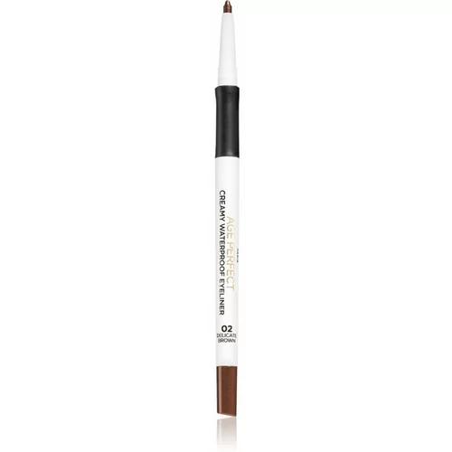 L´Oréal Paris age perfect creamy waterproof eyeliner vodootporna olovka za oči 1,2 g nijansa 02 delicate brown