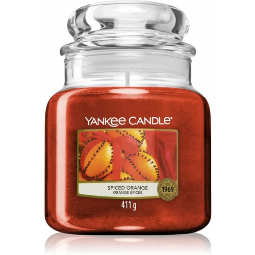 Yankee Candle Spiced Orange dišeča svečka 411 g unisex