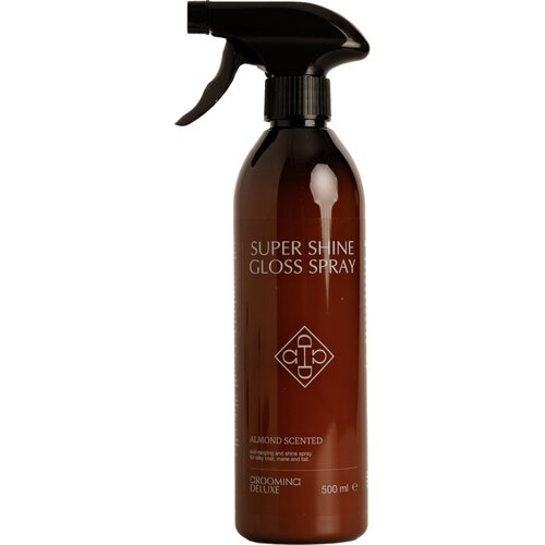 Grooming Deluxe Super Shine Gloss Spray, z vonjem mandljev - 500 ml Slike