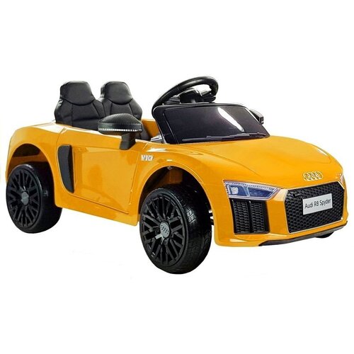  Licenciran otroški avto na akumulator Audi R8 Spyder - rumen Cene