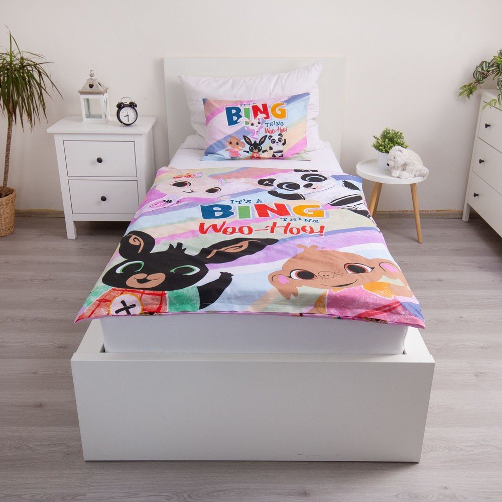 Jerry Fabrics Pamučna dječja posteljina za dječji krevetić 100x135 cm Bing &amp;quot;It&amp;#039;s a thing&amp;quot; &amp;ndash; Slike