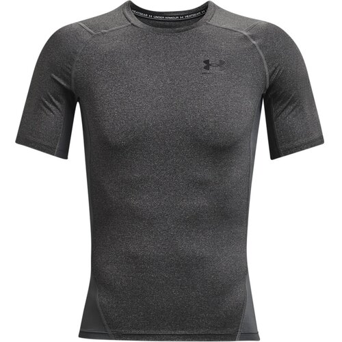 Under Armour Mo&amp;scaron;ka kompresijska majica Comp SS T-shirt Siva Slike