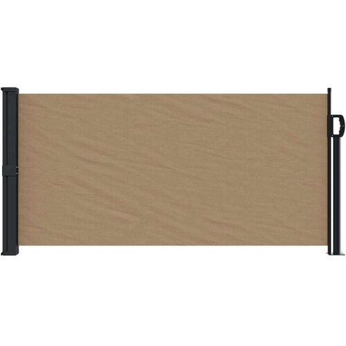  Bočna tenda na uvlačenje smeđesiva 100 x 300 cm Slike
