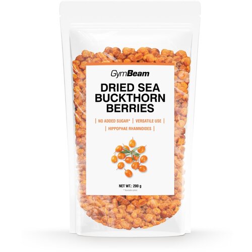 GymBeam Dried Sea Buckthorn berries 200 g Cene