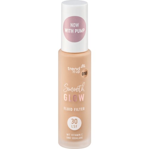 Trend !t up Smooth GLOW FLUID FILTER tečni puder - 010 30 ml Slike