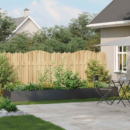  Sadilica crna 360x80x40 cm od čelika Slike