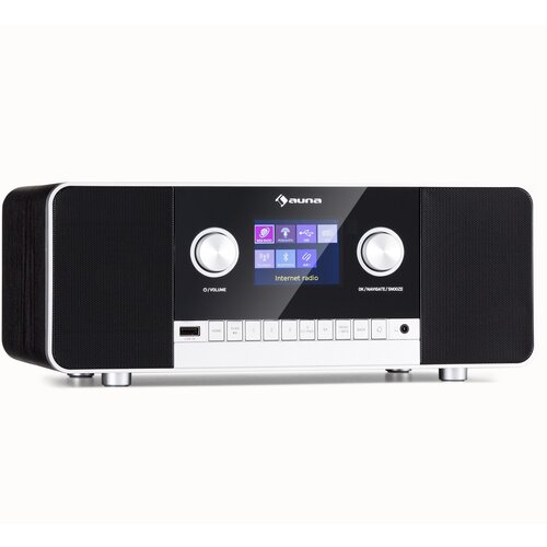 Auna Connect 120 MKII, internetni radio, Bluetooth, WLAN, DAB/DAB+, USB, AUX Slike