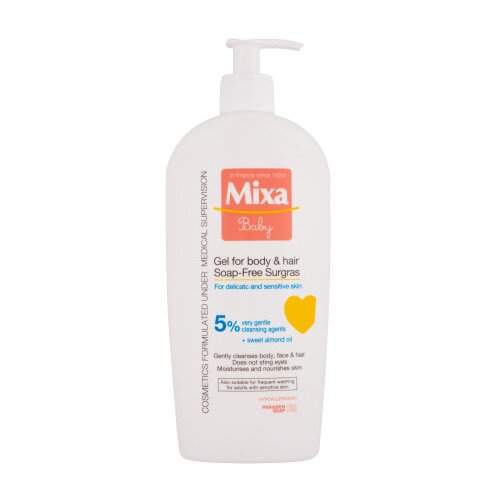 Mixa Baby gel za tuširanje za kosu i telo 400ml Cene