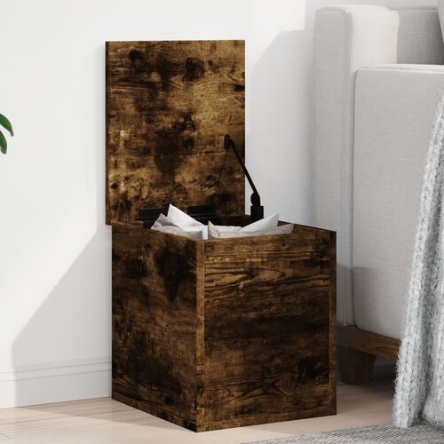 vidaXL Kutija za pohranu boja hrasta 30 x 35 x 35 cm konstruirano drvo Cene