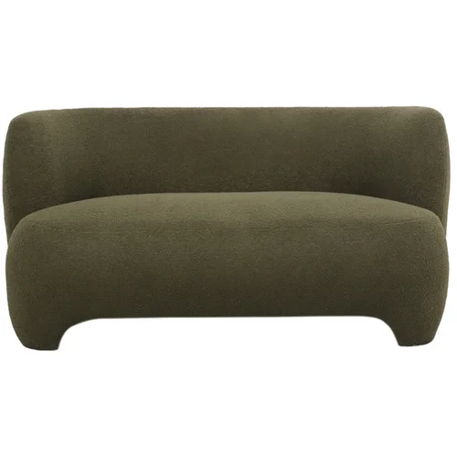 Leitmotiv Zelena sofa od bouclé tkanine 142 cm Ardor –