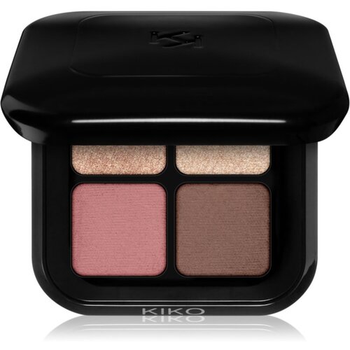 KIKO Milano New Bright Quartet paleta senčil za oči odtenek 02 Rosy Mauve Variations 3.5 g Cene