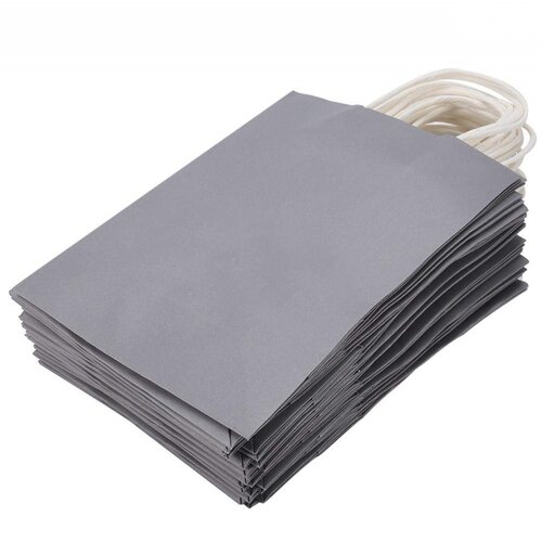 INF Papirnate vrečke darilne vrečke z ročaji 10-pak Grey, (21536317) Cene